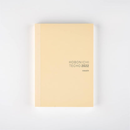 Hobonichi Techo Cousin Book [Japanese/A5/January 2022 Start/Monday Start]