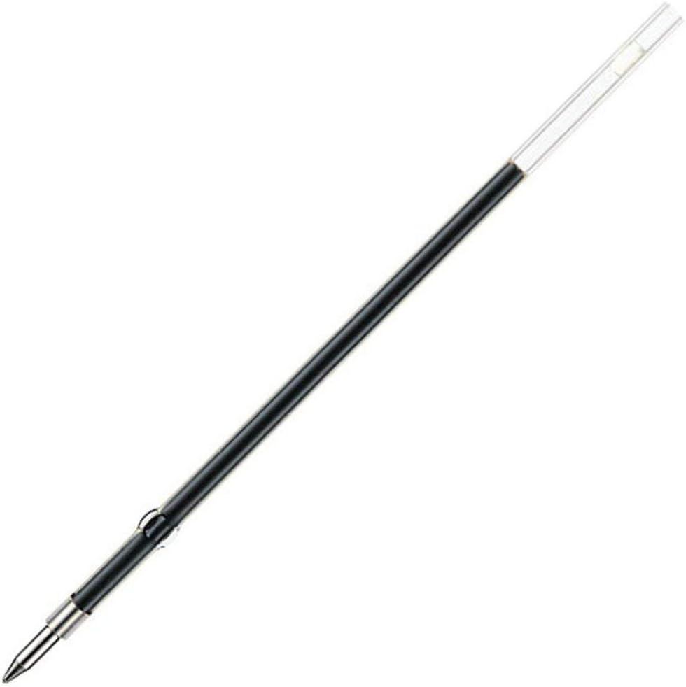 ZEBRA B-BR-6A-K-R Jim Knock Oil-Based Ballpoint Pen Refill, K-0.7 Core, Red, 10 Pieces