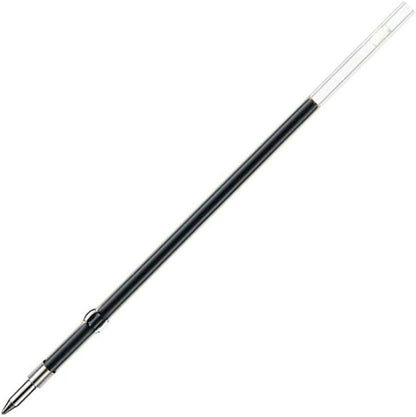 ZEBRA B-BR-6A-K-R Jim Knock Oil-Based Ballpoint Pen Refill, K-0.7 Core, Red, 10 Pieces