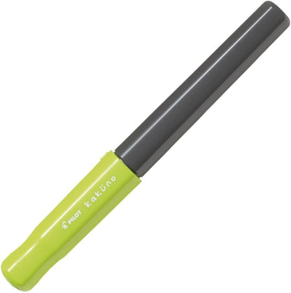 PILOT Kakuno Fountain Pen of Biginners, Medium Nib, Light Green Body (FKA-1SR-LGM)