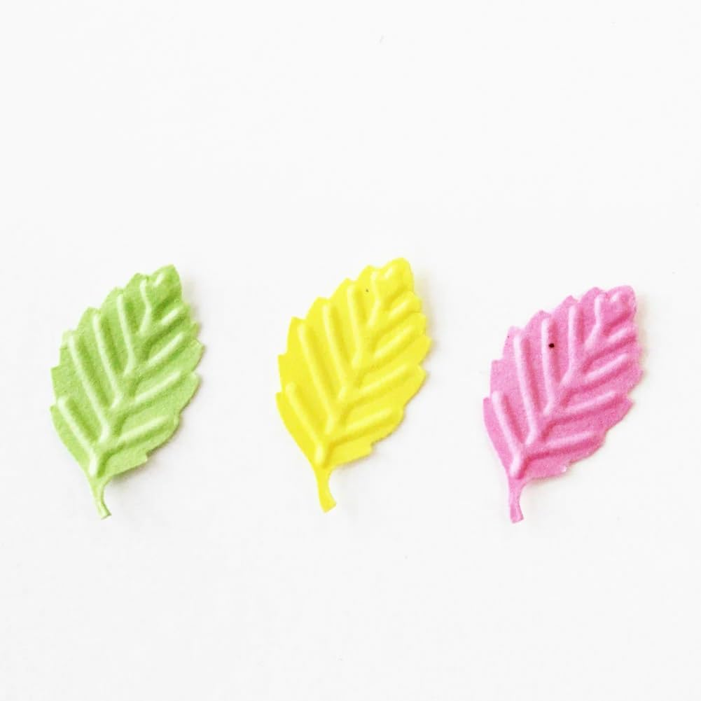 Paper Intelligence DECOP Craft Punch, Embossed Punch, Leaf, Small, Orange