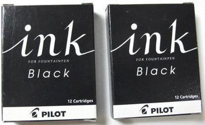PILOT fountain pen cartridge ink black [2 boxes] IRF-12S-B