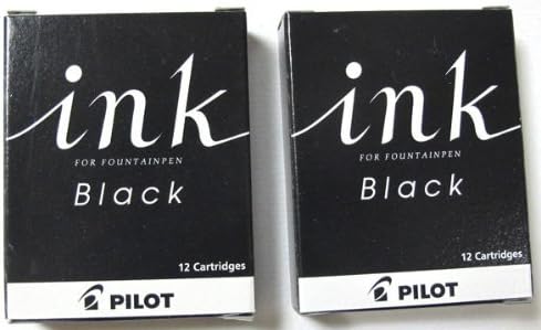 PILOT fountain pen cartridge ink black [2 boxes] IRF-12S-B
