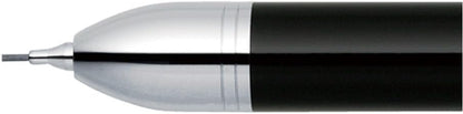 ZEBRA Surari Shabo 1000, 2 Color 0.7mm Emulsion Ink and 0.5mm Mechanical Pencil, Black Body (SB26-BK)
