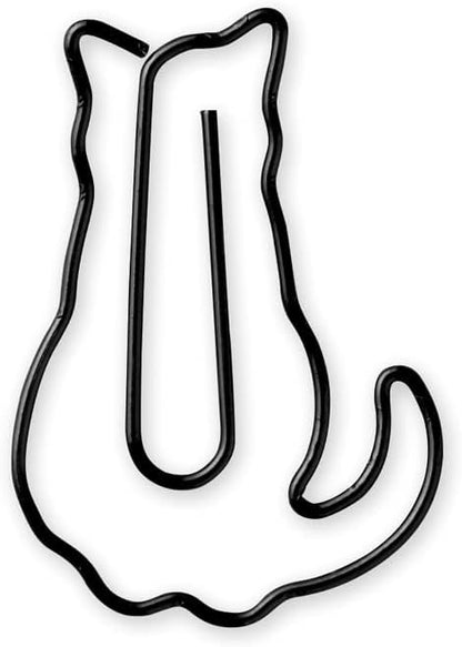 Midori Paper Clip, D-Clips Mini Box, Sitting Cat, 12 Pieces (43349006)