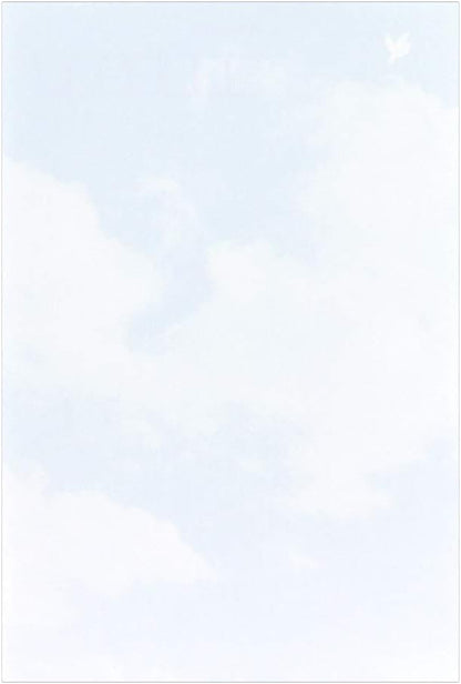 Midori 88284006 Postcard, Sky Blue