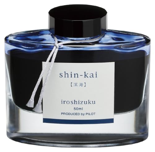 Pilot Bottle Ink iroshizuku Shinkai, Blue, 50 milliliters