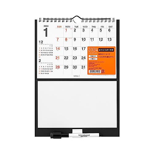 Midori 31292006 2024 Wall Calendar, Dry Erase Calendar, Medium, Family (S)