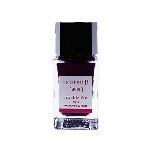 [Pilot] Pilot Fountain Pen Ink Pens Iroshizuku Mini Color Droplets, Mini 15ml (躑躅 Azalea) Ink – 15 – 3TT [1 Pack] Rose Sold