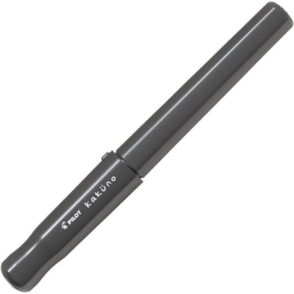 PILOT Kakuno Fountain Pen of Biginners, Medium Nib, Glay Body (FKA-1SR-GYM), main image