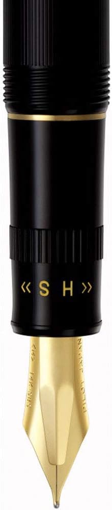 PILOT Fountain Pen Justus 95 Fine Medium Nib - Net Black - (FJ-3MR-NB-FM), alternate view