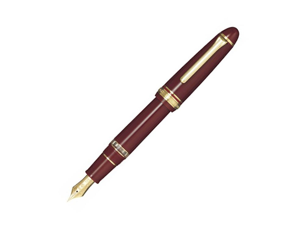 Sailor 11-3924-232 Fountain Pen, Pro Fit, Raro, Marun, Fine Point