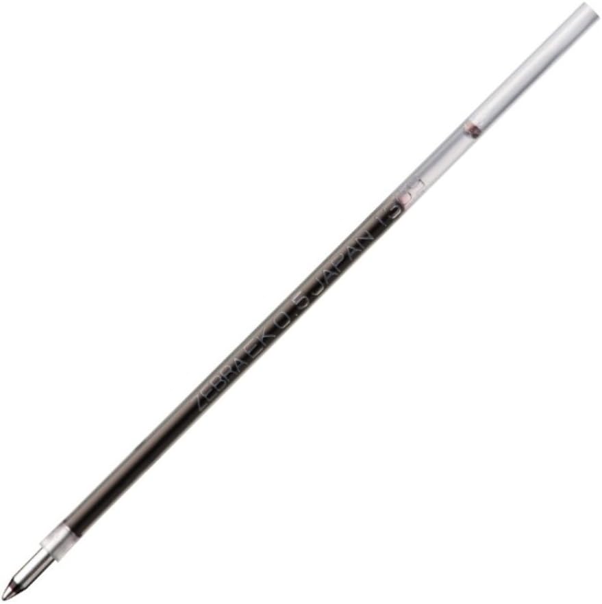 ZEBRA Ballpoint Pen Refill for Surari Multi BallPoint Pen and Multi Function Pen Black Ink, 0.5mm Point (REK5-BK)