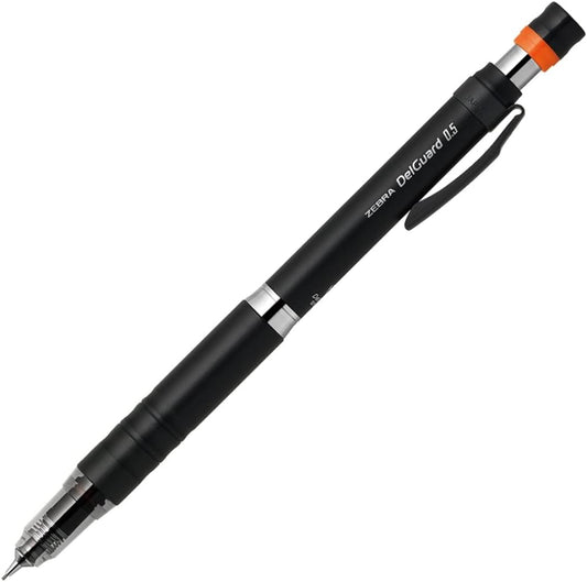 ZEBRA Mechanical Pencil Delguard Type Lx 0.5mm, Black Body (P-MA86-BK)