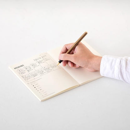 DESIGNPHIL Design Phil Midori Notebook, MD Notebook, A5 Journal, Dot Squared, 15259006