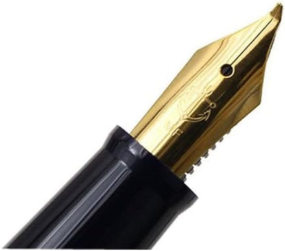 Sailor Profit Fountain Pen, Fude DE Mannen Navy Blue, Special Nib (10-0212-740) front view