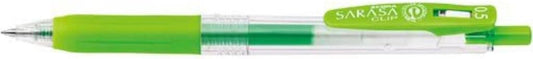 ZEBRA SARASA Clip 0.5mm [Neon Green] x 10 pieces (Japan Import)