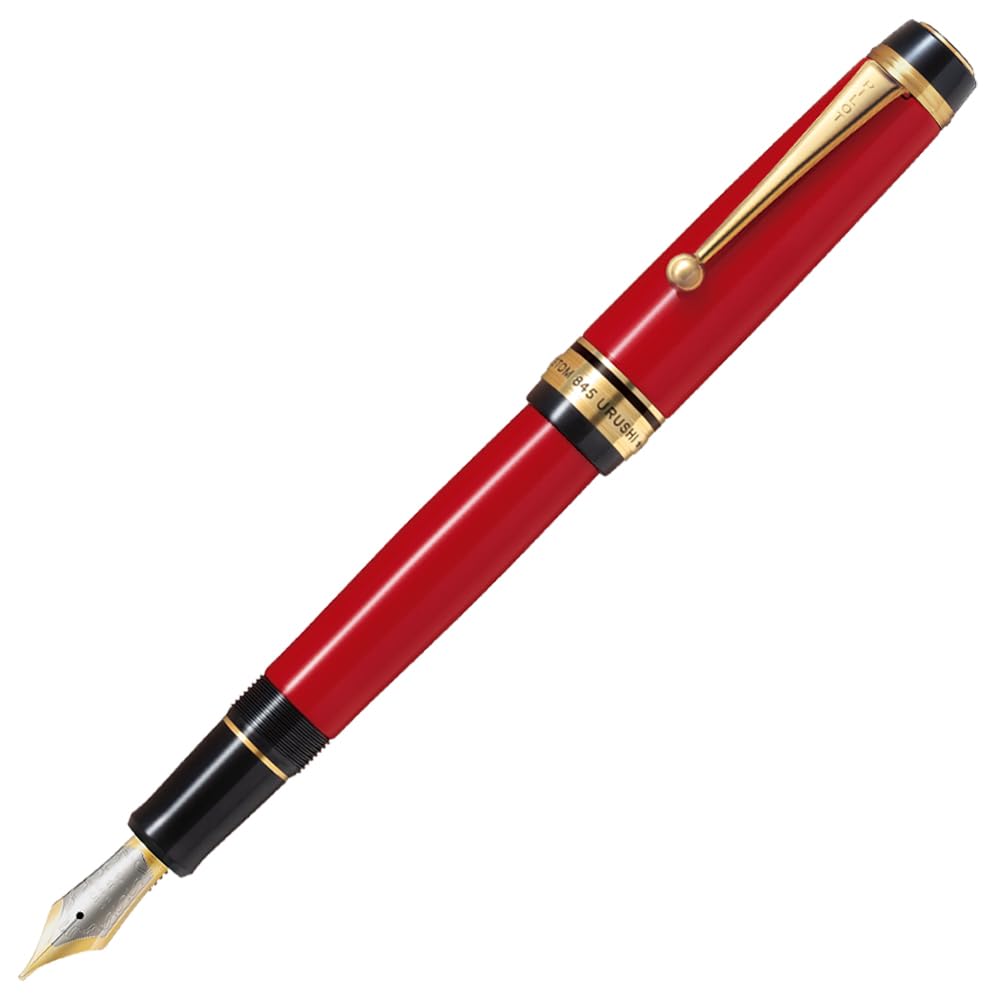 PILOT Custom 845 Fountain Pen, Vermilion (FKV5MRRB)