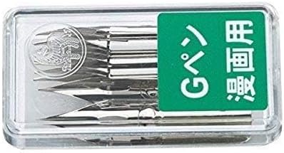 ZEBRA Comic G PG-6C-C-K Chrome Pen, Pack of 10
