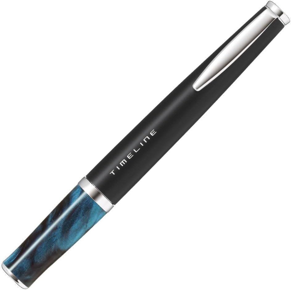 PILOT BTL-5SR-ETG Timeline Oil-Based Ballpoint Pen, Eternal Green, Black