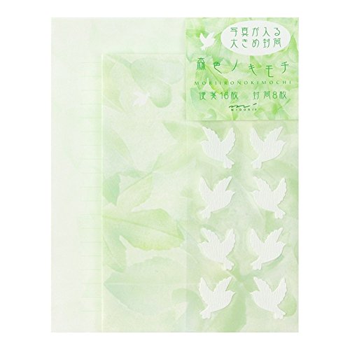 Letter Set green forest color Nokimochi (japan import)