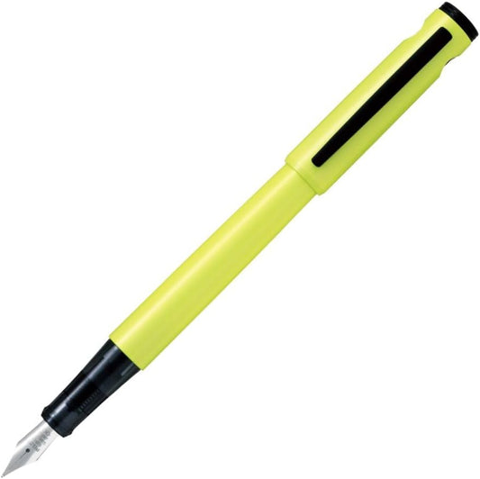 LIGHTIVE Fountain Pen, Live, Medium Point, M, Active Yellow, Lightweight Body, Stylish, Simple, main image