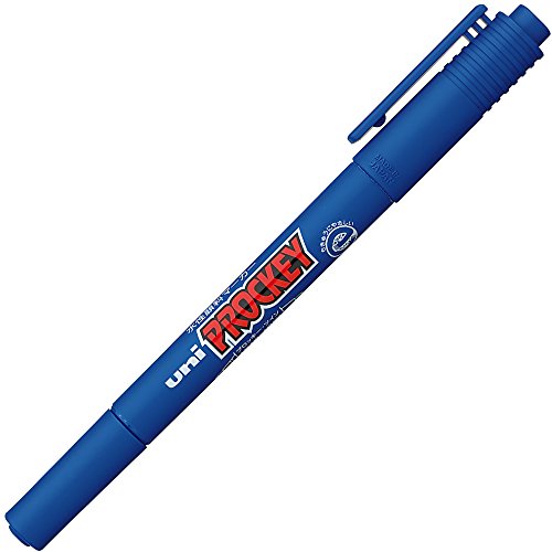 三菱鉛筆 Mitsubishi Pencil, Proky Twin, Extra Fine Point PM120T.3, Blue 3, 10 Pens