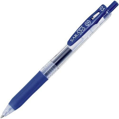 ZEBRA SARASA Clip 0.5mm [Blue] x 10 pieces (Japan Import)