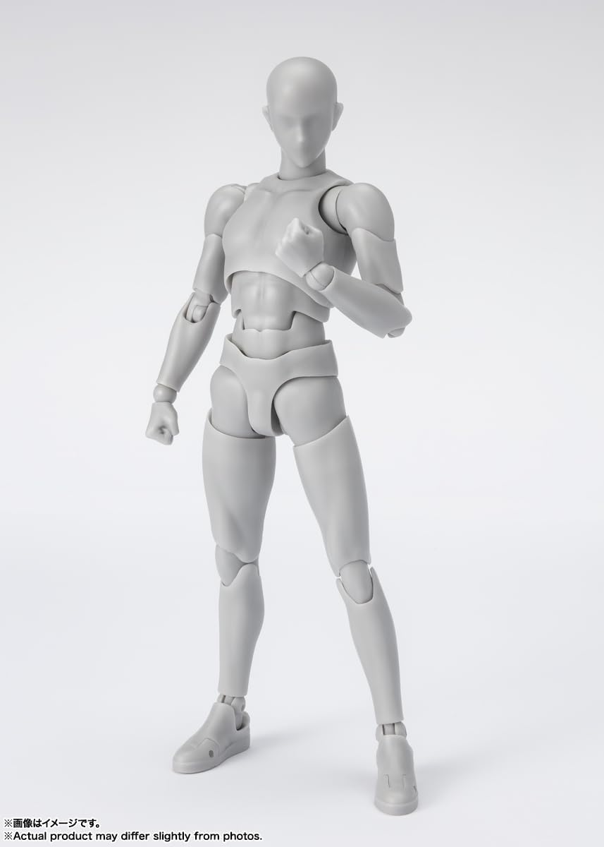 TAMASHII NATIONS - Body-Kun -Sports- Edition DX Set (Gray Color ver.), Bandai Spirits S.H.Figuarts Action Figure