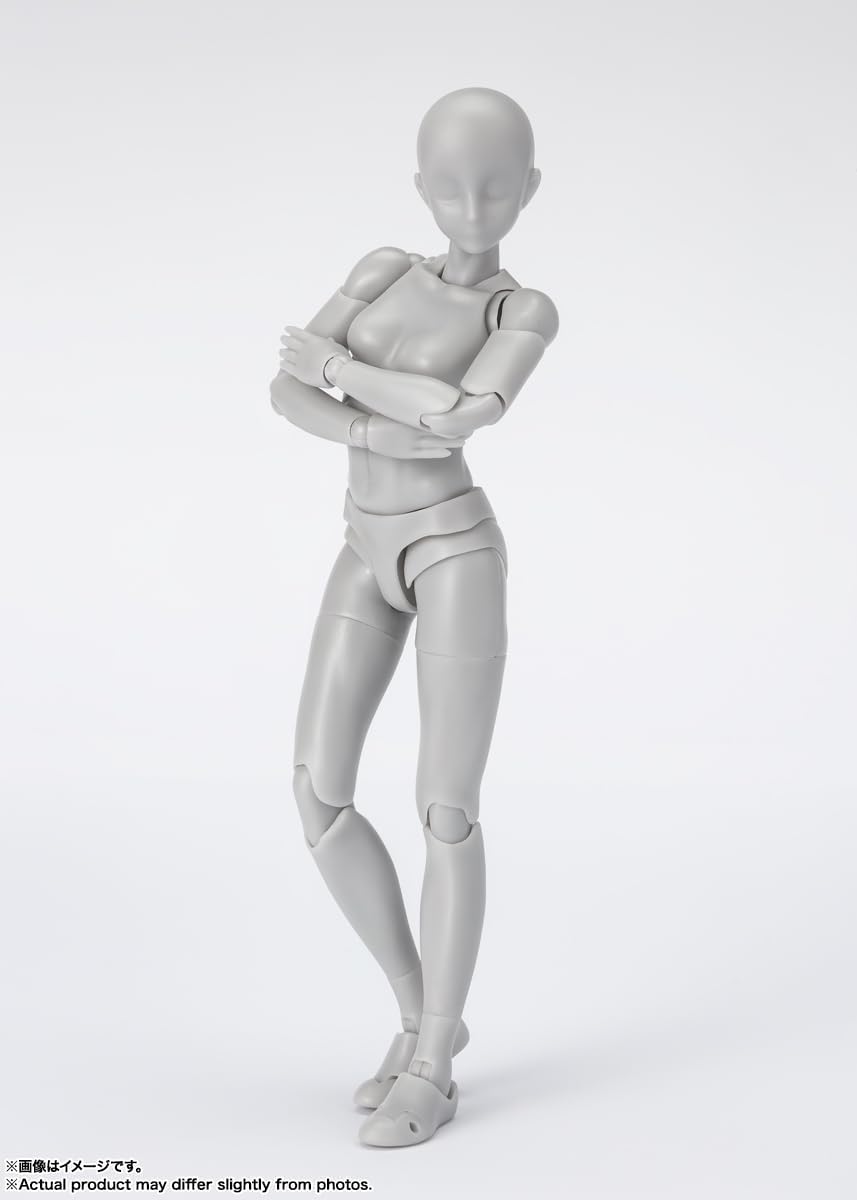 TAMASHII NATIONS - Body-Chan -Sports- Edition DX Set (Gray Color ver.), Bandai Spirits S.H.Figuarts Action Figure