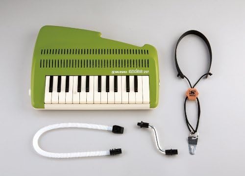 Suzuki A-25F 25-Key Andes Recorder-Keyboard with Mouthpiece and Strap
