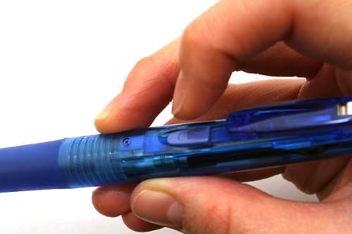 ZEBRA Clip-On G Series 4 Color Ballpoint Multi Pen - 0.7 mm - Blue Body (B4A3-BL)