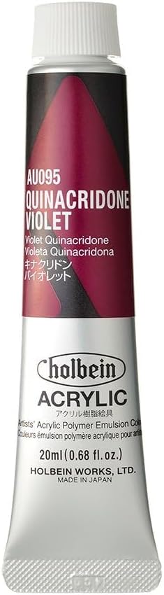 horubein Acrylic Paint Acrylic Color kinakuridonbaioretto AU095 20ml (6 # # # #)