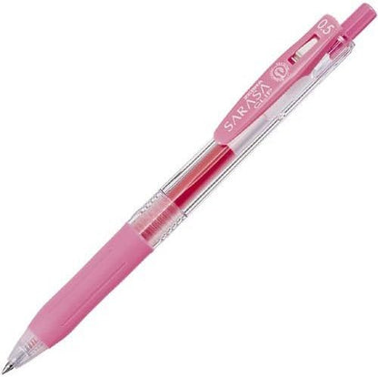 ZEBRA SARASA Clip 0.5mm [Pink] x 5 pieces (Japan Import)