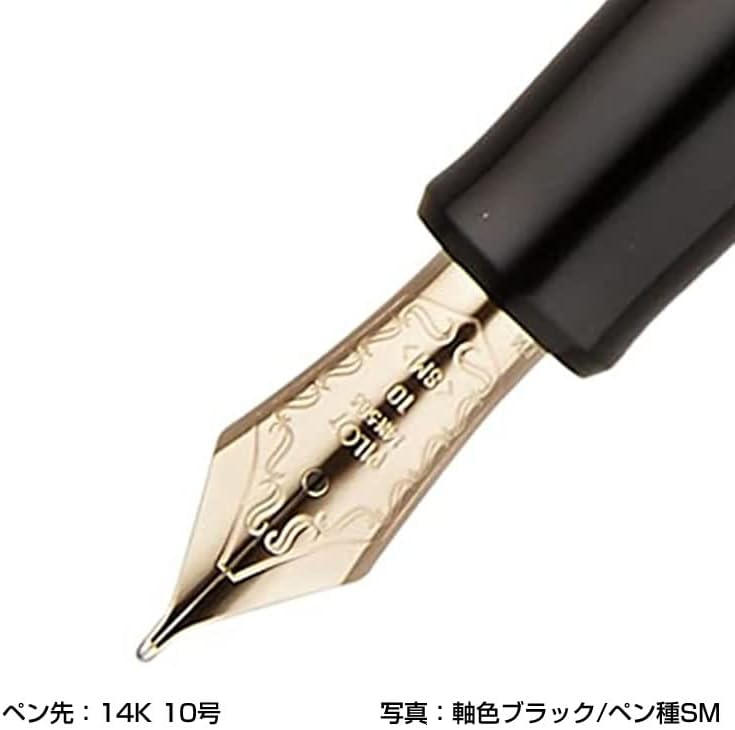 PILOT Fountain Pen Custom 742, Deep Red Body, M-Nib (FKK-2000R-DR-M), alternate view