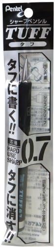 Pentel Mechanical Pencil, Tuff, 0.7mm, Black (XQE7-A)