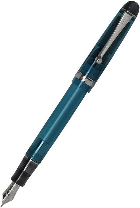 PILOT Custom 74 Skeleton TurquoiseGreen Fountain Pen M FKKN-12SR, main image