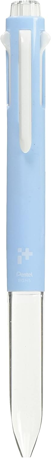 Pentel Ballpoint Pen i+ (for 5 Colors) [Milk Blue] (Japan Import)