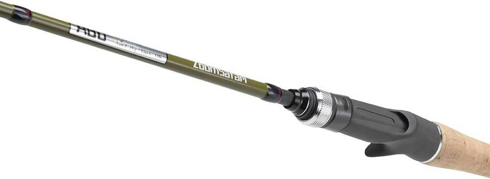 Abu Garcia Zoom Safari Pack Rod Baitcasting 6'6 ft ML Medium Light 5pcs Rose Violet