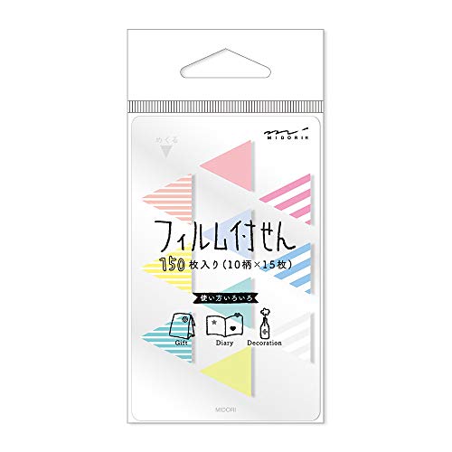 Midori Mini Film Sticky Note, Fusen Triangle (11374006)