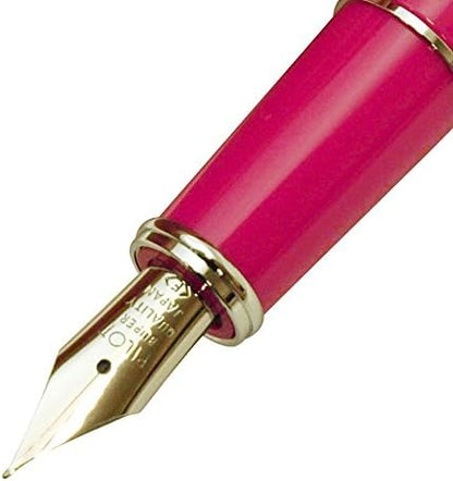 PILOT Prera Fine-Nib Vivid Pink Body Fountain Pen (FPR-3SR-VP-F), detail image