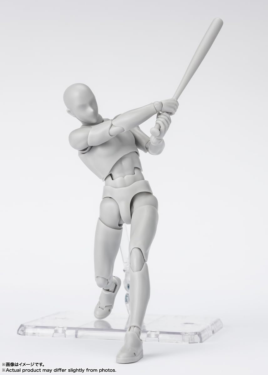 TAMASHII NATIONS - Body-Kun -Sports- Edition DX Set (Gray Color ver.), Bandai Spirits S.H.Figuarts Action Figure
