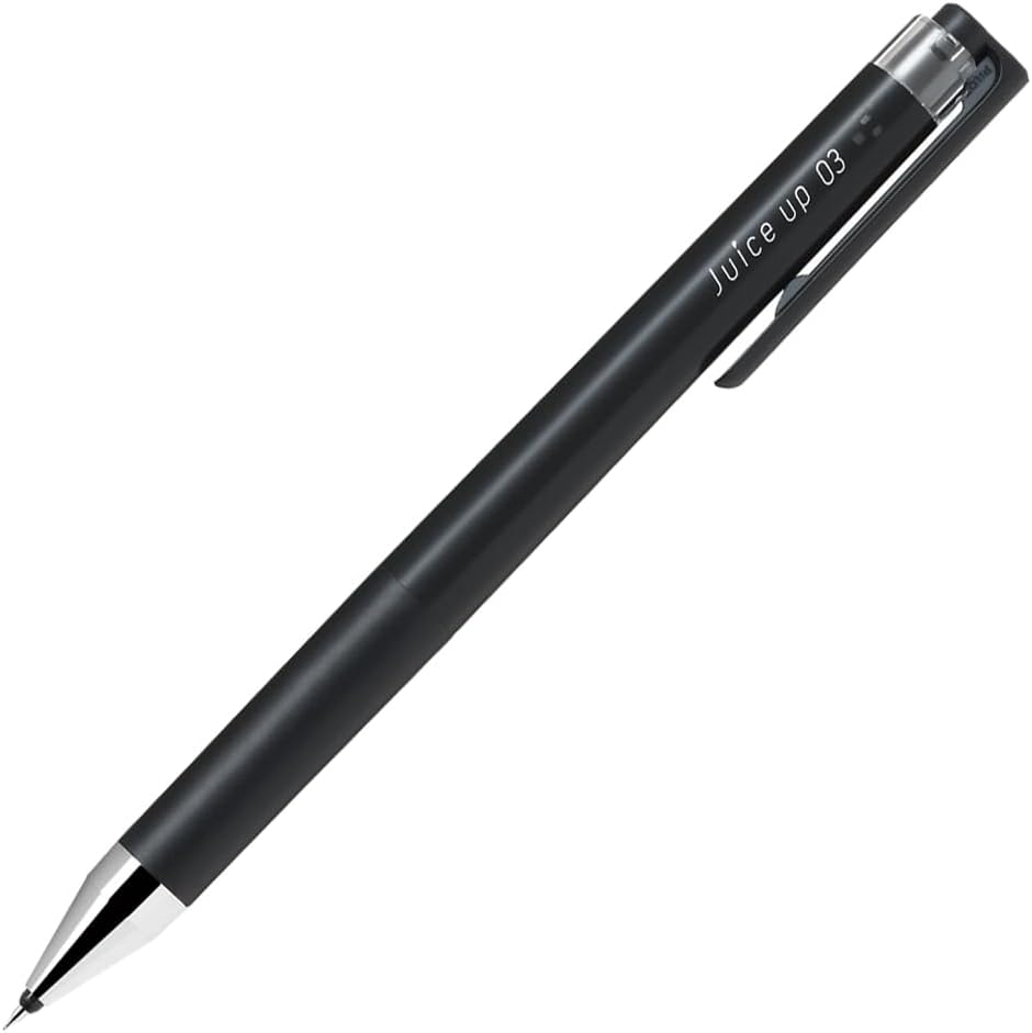 PILOT Knock Gel Ink Extra Fine Ballpoint Pen, Juice Up 03, Black (LJP-20S3-B)
