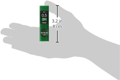 Pentel Mechanical Pencil Lead, Ain Stein, 0.5mm, 3H (C275-3H)