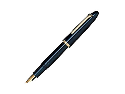 Sailor Profit Fountain Pen, Fude DE Mannen, Navy Blue, Special Nib, 10-0212-740