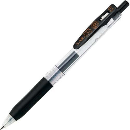 ZEBRA SARASA Clip 0.3mm [Black] x 5 pieces (Japan Import)