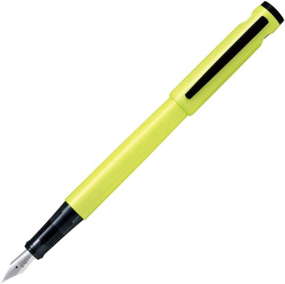 LIGHTIVE Fountain Pen, F[Active Yellow] Lightweight Body, Stylish, Simple, main image