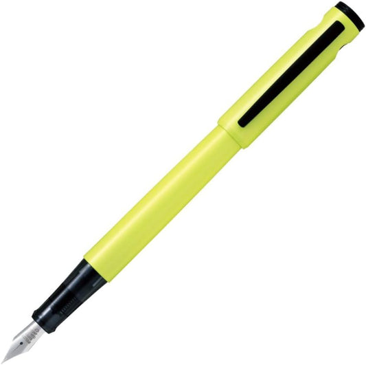 LIGHTIVE Fountain Pen, F[Active Yellow] Lightweight Body, Stylish, Simple, main image