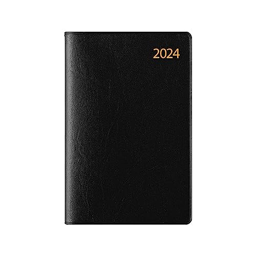 Midori PS-2 32923006 Business Diary Notebook, 2024, Slim, Weekly (Starts December 2023) (Weekly Left)