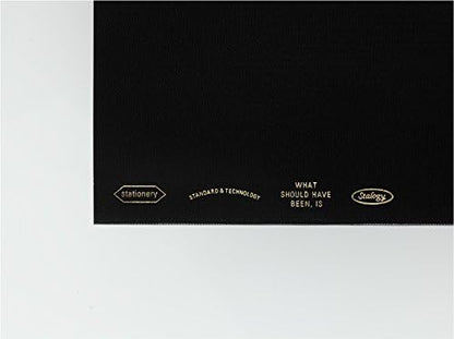 Nitoms S4102 STALOGY Notebook, B5, Squared, 365 Days Notebook, Black